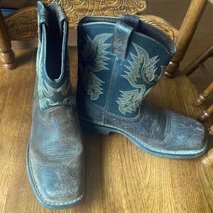 Ariat Leather Boots, size 3